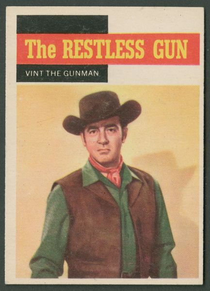 54 The Restless Gun Vint The Gunman